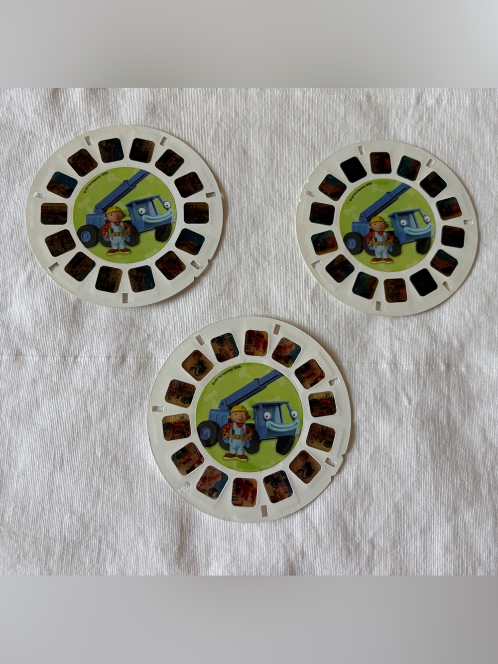 Bob the builder vintage View-Master Reels.
